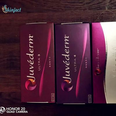 Riempitore cutaneo acido ialuronico ultra 3, acido ialuronico di Juvederm per le iniezioni del fronte