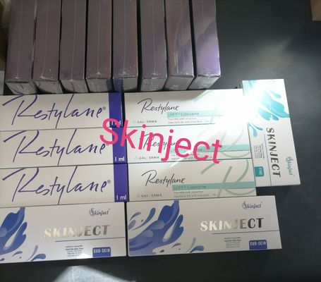 gel iniettabile acido ialuronico di Juvederm del riempitore del fronte 2x1ml