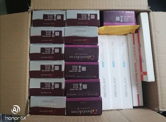 i riempitori acidi ialuronici di 24mg/ml Juvederm affrontano 2x1ml di riempimento