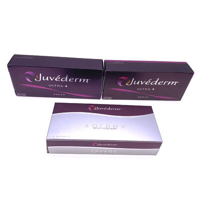 Grinze e riempitore facciale acido ialuronico ultra 4 del riempitore 2*1 ml Juvederm del labbro