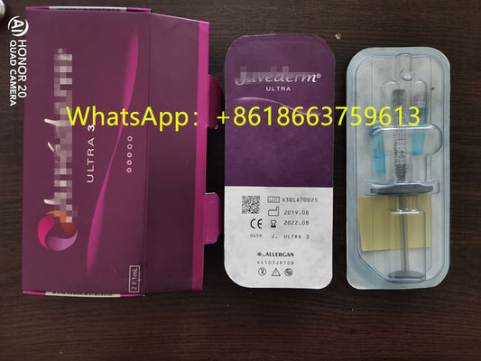 Juvederm un riempitore di riempimento acido ialuronico di ultra 3 labbra del fronte cutaneo del riempitore