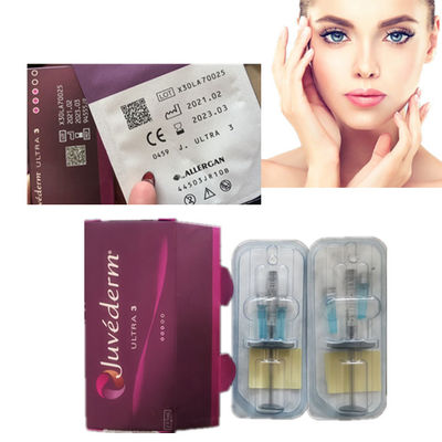 siringhe 2x1Ml ultra 3 iniezioni cutanee del labbro del riempitore con lidocaina