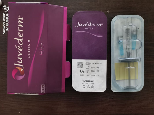 Riempitore cutaneo acido ialuronico ultra 3 2x1ML di Juvederm per l'ingrandimento delle labbra