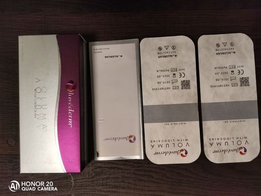 Riempitore cutaneo acido ialuronico di Juvederm Voluma per la grinza profonda