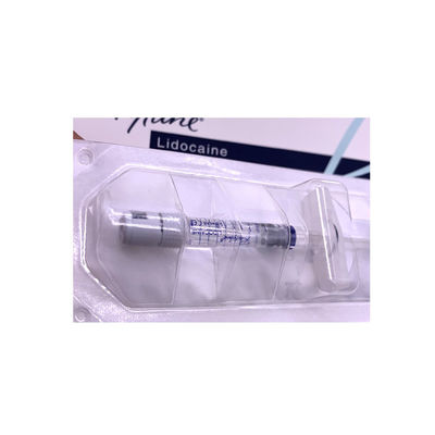 Gel iniettabile di  con il riempitore cutaneo acido di Hayluronic della lidocaina