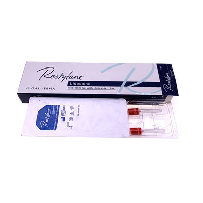 Gel iniettabile di  con il riempitore cutaneo acido di Hayluronic della lidocaina