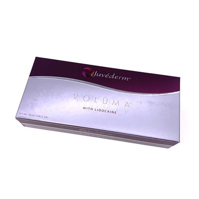 Riempitore cutaneo acido ialuronico di Juvederm Voluma per il contorno facciale di forma