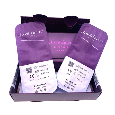 L'iniezione ultra 4 Juvederm per l'incrocio cutaneo del riempitore dell'ingrandimento del labbro ha collegato l'acido ialuronico