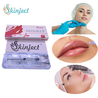 L'incrocio cutaneo acido ialuronico profondo del riempitore 2ml di Skinject ha collegato iniettabile