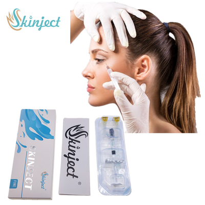 grinze acide ialuroniche del riempitore cutaneo dell'indennità facciale iniettabile collegate incrocio 2ml anti