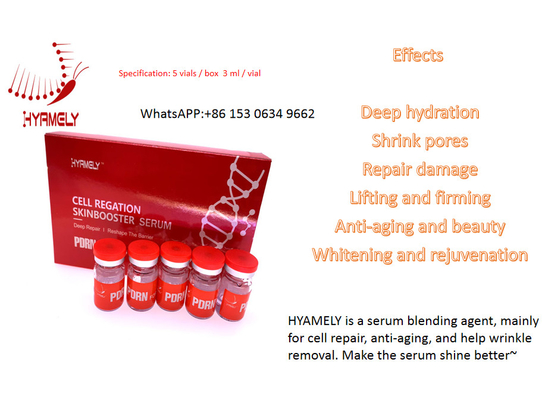 siero meso Pen Injection ialuronico di 3ml Hyamely Pdrn Microneedling