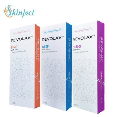 Riempitore cutaneo acido ialuronico profondo 24mg/Ml ha di Revolax dell'iniezione