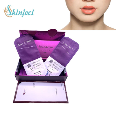 riempitore cutaneo acido ialuronico di 2x1ML Juvederm Ultra3 per facciale