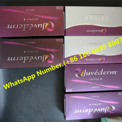 L'incrocio purificato dell'ha ha collegato il riempitore cutaneo Juvederm ultra per le grinze 2x1ml