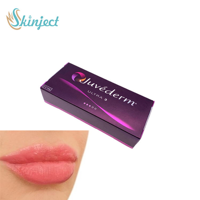 Riempitore cutaneo acido ialuronico di riempimento ultra 3 di Juvederm del riempitore delle labbra del fronte