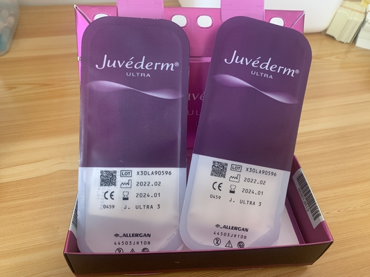 Riempitore cutaneo acido ialuronico di riempimento ultra 3 di Juvederm del riempitore delle labbra del fronte
