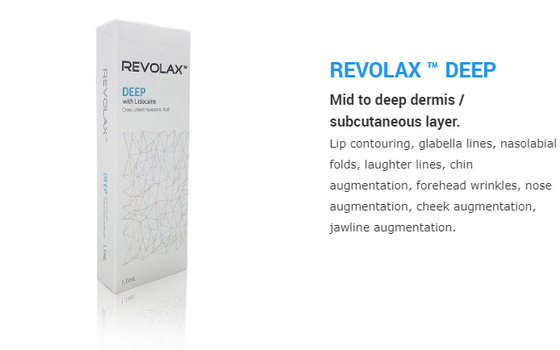 riempitore cutaneo 1.1ml di 24mg/Ml ha Revolax con il segno del CE