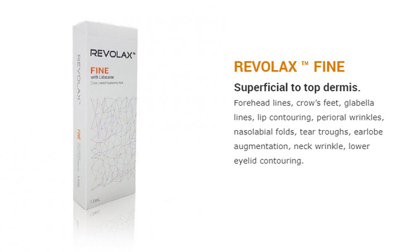 riempitore cutaneo 1.1ml di 24mg/Ml ha Revolax con il segno del CE