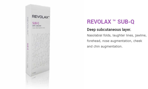riempitore cutaneo 1.1ml di 24mg/Ml ha Revolax con il segno del CE