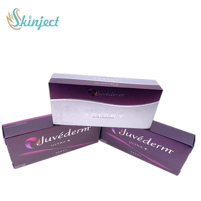 Riempitore cutaneo Nasolabial Juvederm acido ialuronico Ultra3 delle labbra 2x1ml dei popolare