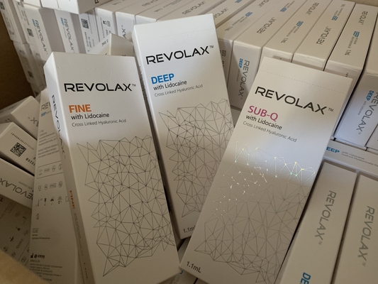 Riempitore collegato trasversale ha iniettabile del labbro da 1,1 ml Revolax cutaneo