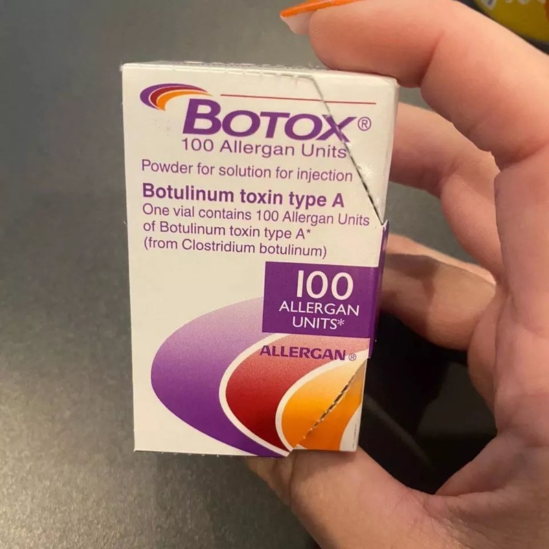 100Unità Allergan  Per Iniezione Face Lift Anti Age Muscolo Massettore Sottile Rimuovi Rughe