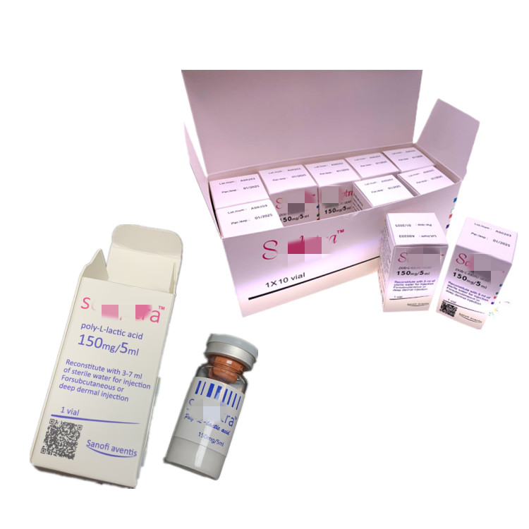 150 mg/5 ml di PLLA per iniezione Acido Lattico Poli L Per Il Volto Collagene 3D PLLA