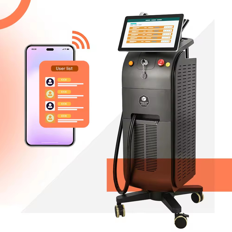 2024 Germania Diodo laser 808 Diodo laser di platino ghiaccio Dispositivo di depilazione laser ghiaccio Laser Harmony Xl Pro