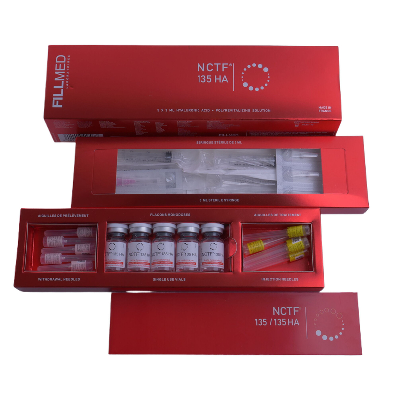 2024 Nuovo prodotto riempito Nctf 135ha Filorga Anti-Aging Booster Skin Rejuvenation Mesotherapy Ha Fillers