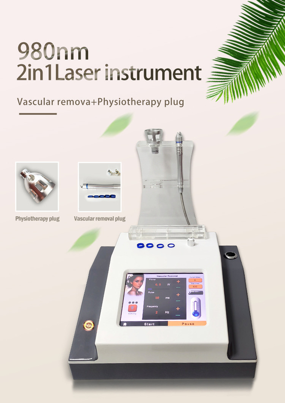 980 Nm 2+ 1 Diodo Laser Therapy Dispositivo Facial Beauty Machine Per Salone