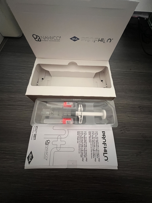 Gel di ringiovanimento della pelle Profhilo H L 1*2ml Per conservazione a temperatura ambiente