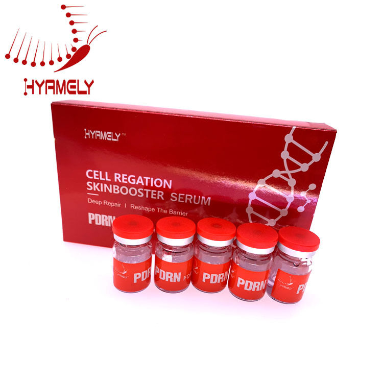 Sieri PDRN bianchi 3 Ml 5 Vial box soluzione rigenerativa per la cura della pelle a supporto della sintesi del collagene e della guarigione della pelle