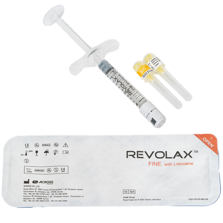 Revolax Acido Ialuronico Riempitore Dermico Naturale Ingrossamento Labiale Augmentazione del Volume Faciale Restauro