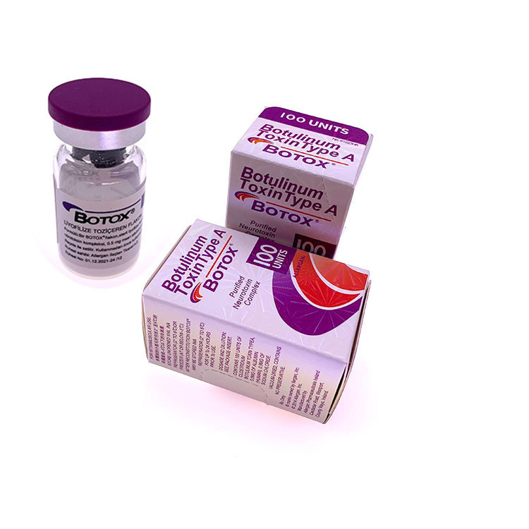 Scriva ad una tossina botulinica dell'iniezione di Allergan di 100 unità il riempitore a macchina cutaneo