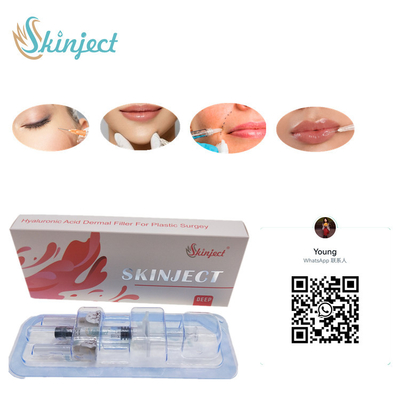 Guancia cutanea profonda iniettabile Chin Nasolabial Fold dei riempitori delle labbra 2ml di Skinject ha