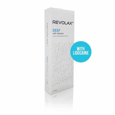 riempitore cutaneo ialuronico profondo di 1.1ml Revolax per il fronte