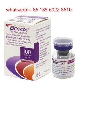Anti- Rughe Riempitivi Dermici Botulino Allergano Botox 100 u Rimozione Vial Juviderm Cura della pelle