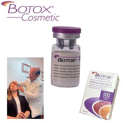 Tossina botulinica 100 unità Tossina per rimuovere le rughe Applicazione facciale Peptide Polvere liofilizzata