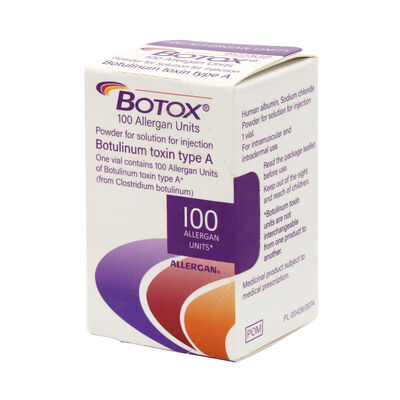 100 U Aller gan Dys port Anti rughe Polvere liofilizzata Tossina botulinica
